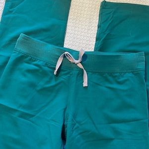 Figs Basic Scrub Pants - Hunter Green